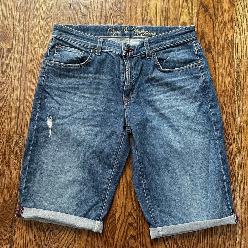 CJ by Cookie Johnson denim Bermuda shorts, size 32
